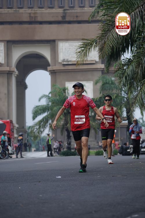 Race photo from Kediri Half Marathon 2025