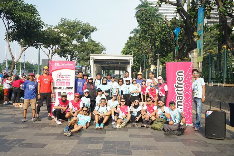 Race photo from Smartfren Run 2024 Vibes