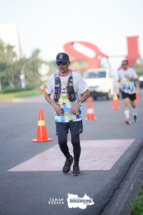 Race photo from Taman Budaya x BOGORUN 2025