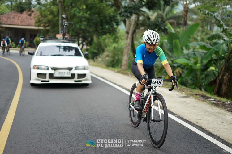 Race photo from Cycling de Jabar 2024