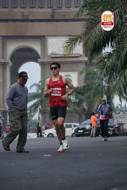 Race photo from Kediri Half Marathon 2025
