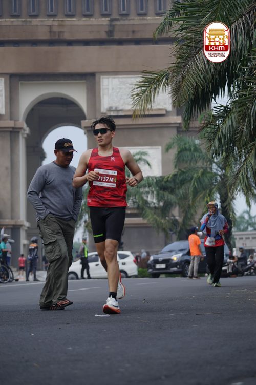 Race photo from Kediri Half Marathon 2025
