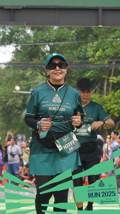 Race photo from Mangkunegaran Run 2025