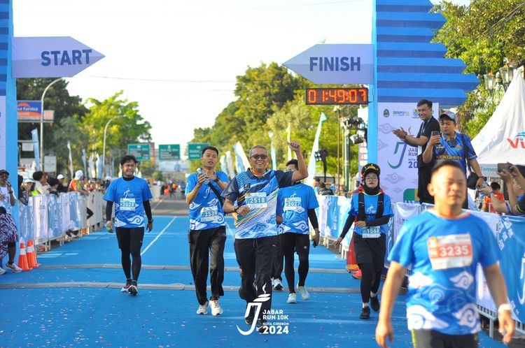 Race photo from Jabar Run 10K 2024