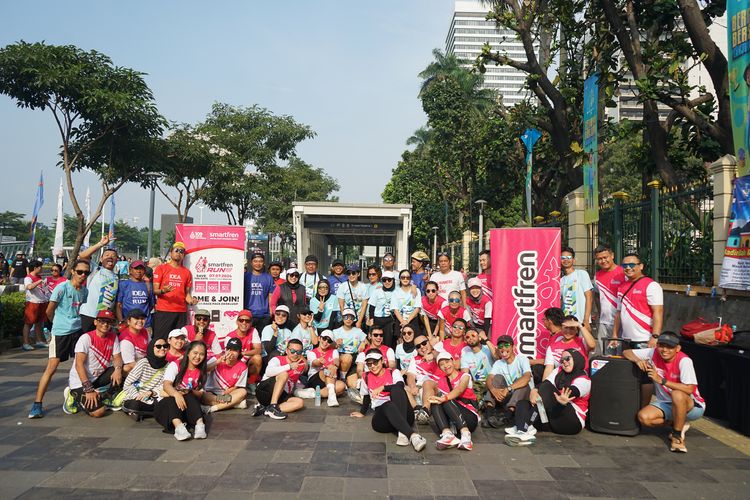 Race photo from Smartfren Run 2024 Vibes
