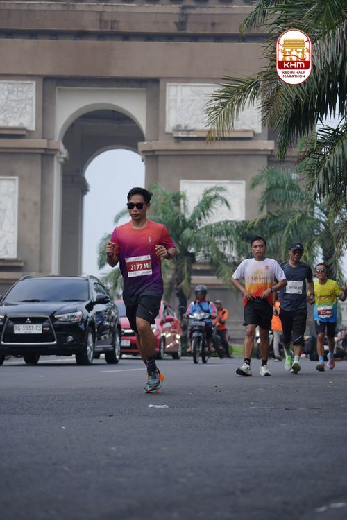 Race photo from Kediri Half Marathon 2025