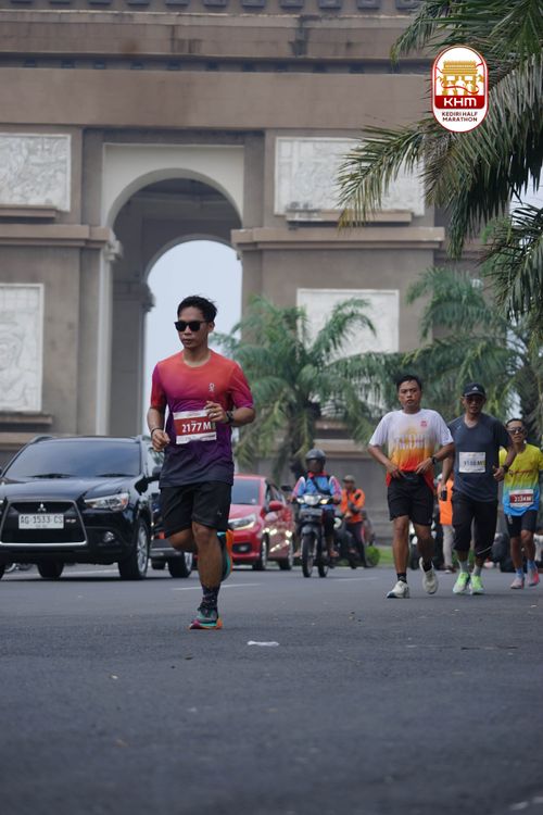 Race photo from Kediri Half Marathon 2025