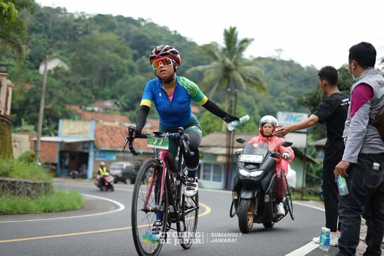 Race photo from Cycling de Jabar 2024