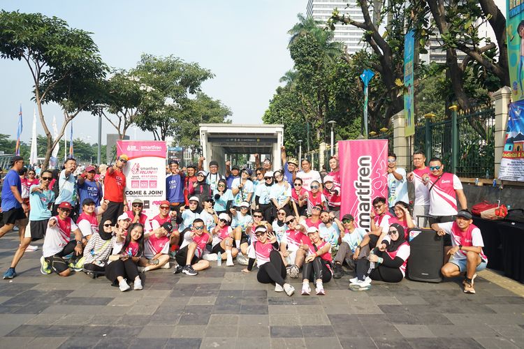 Race photo from Smartfren Run 2024 Vibes