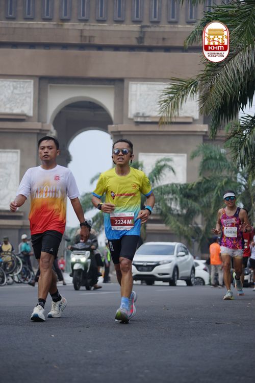 Race photo from Kediri Half Marathon 2025