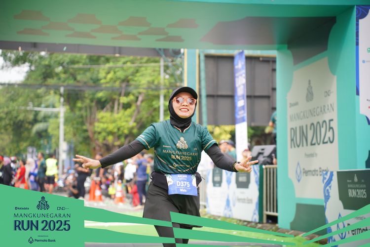 Race photo from Mangkunegaran Run 2025