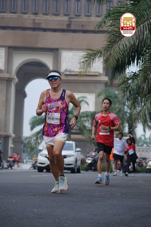 Race photo from Kediri Half Marathon 2025