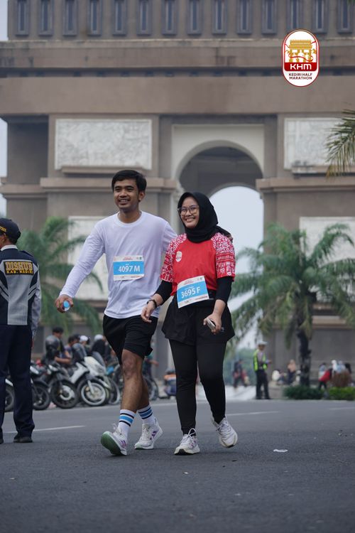Race photo from Kediri Half Marathon 2025