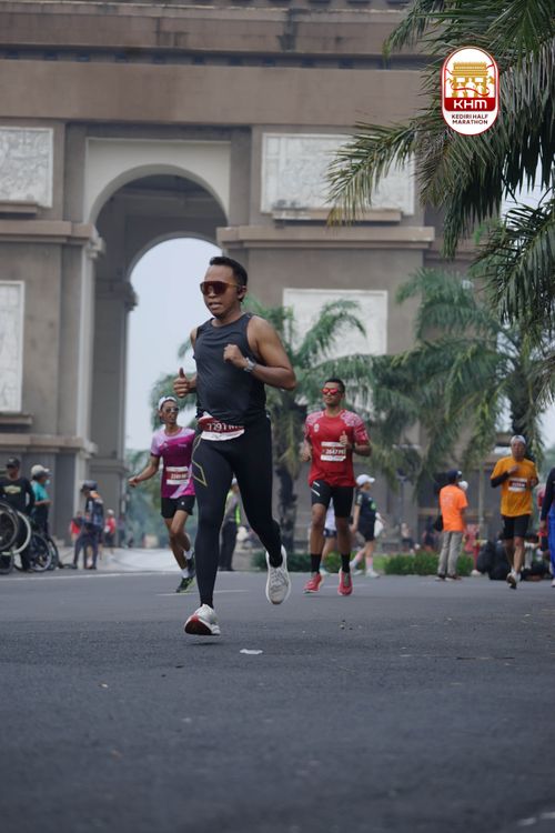 Race photo from Kediri Half Marathon 2025