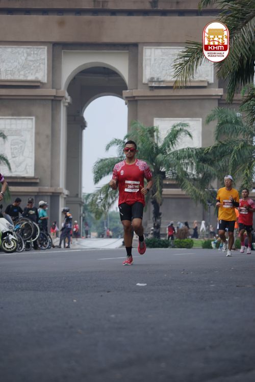 Race photo from Kediri Half Marathon 2025