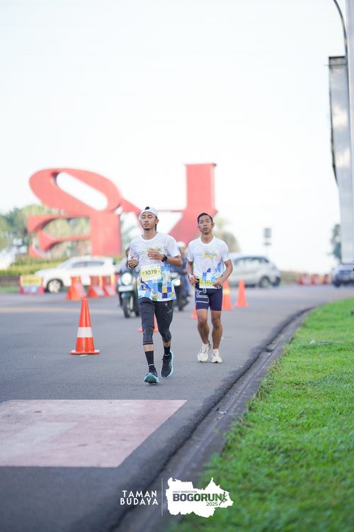 Race photo from Taman Budaya x BOGORUN 2025