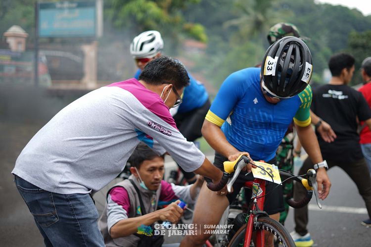 Race photo from Cycling de Jabar 2024