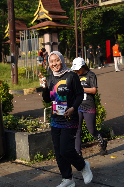 Race photo from WIPRO RUN 2025 - Vitalis Unza 20th Anniversary