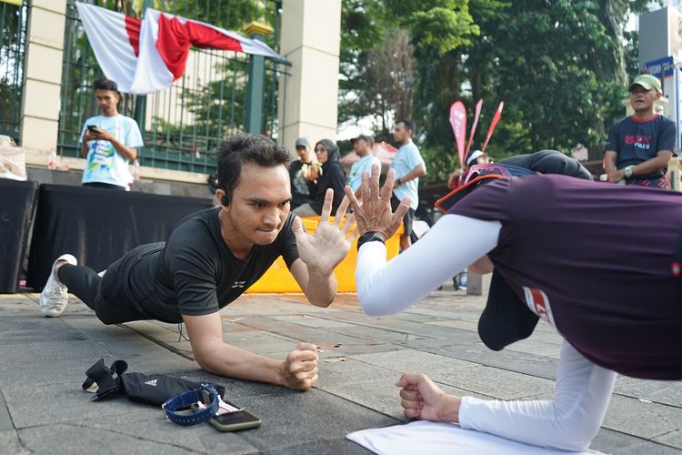 Race photo from One Run 10K Vibes 2024