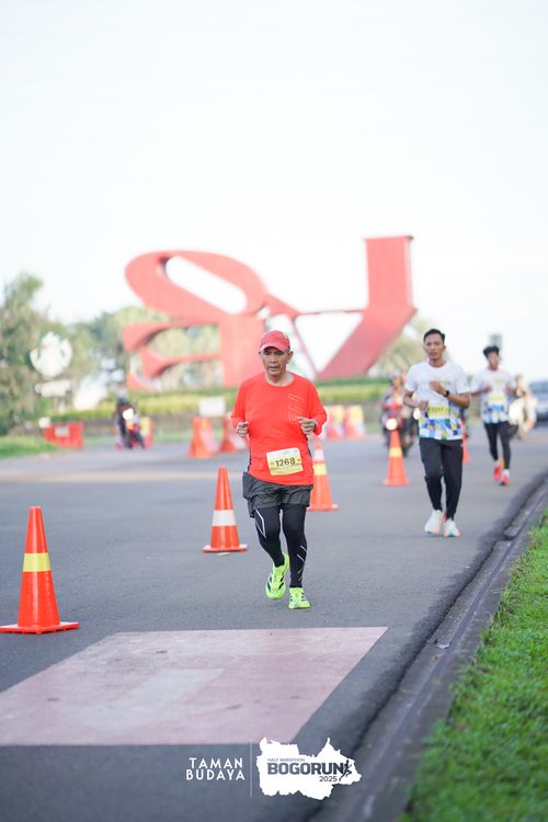 Race photo from Taman Budaya x BOGORUN 2025