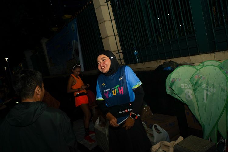 Race photo from Road to BAF Lions Run 2024