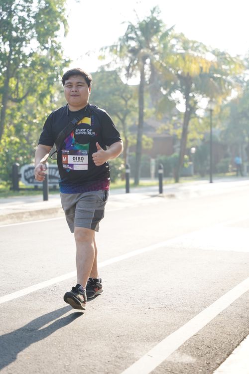 Race photo from WIPRO RUN 2025 - Vitalis Unza 20th Anniversary