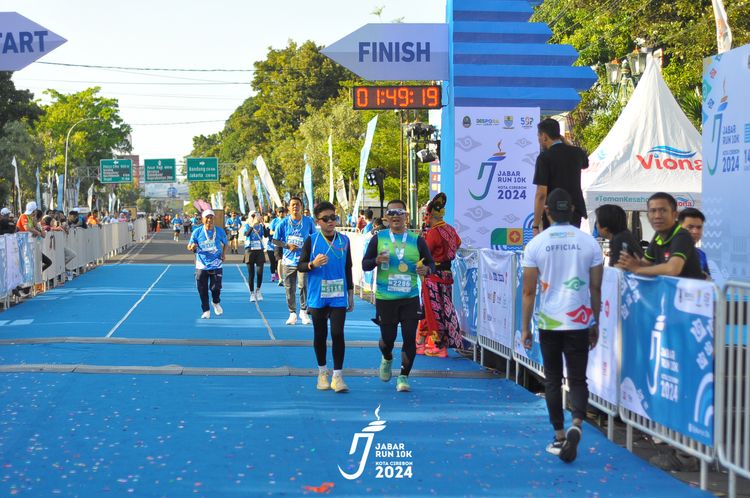 Race photo from Jabar Run 10K 2024