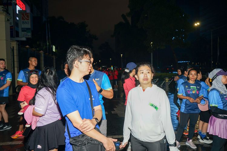 Race photo from Road to BAF Lions Run 2024