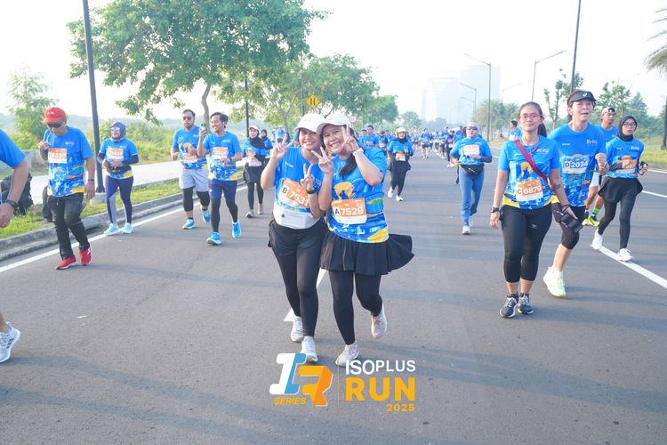 Race photo from ISOPLUS RUN 2025 - JAKARTA