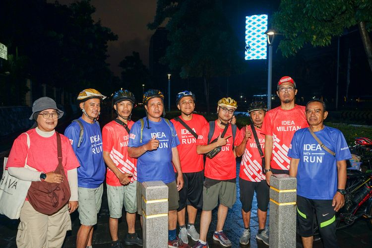 Race photo from Road to BAF Lions Run 2024