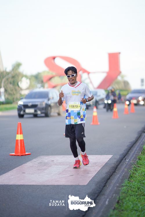 Race photo from Taman Budaya x BOGORUN 2025