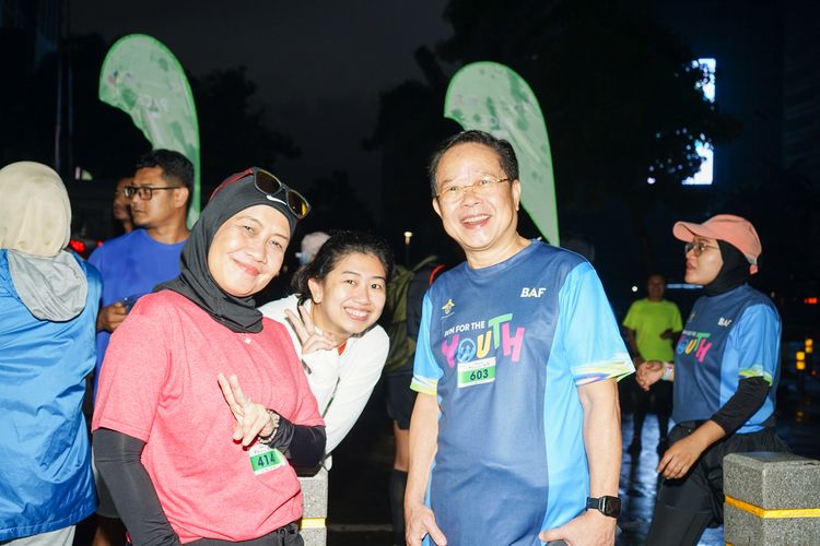 Race photo from Road to BAF Lions Run 2024