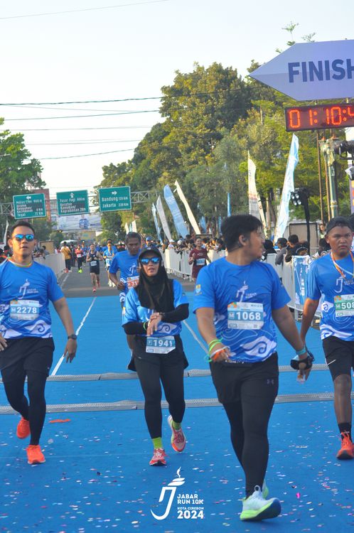Race photo from Jabar Run 10K 2024