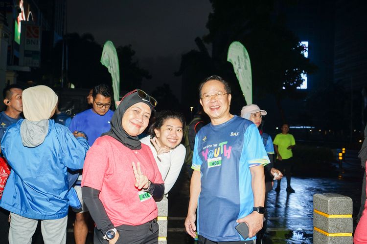 Race photo from Road to BAF Lions Run 2024
