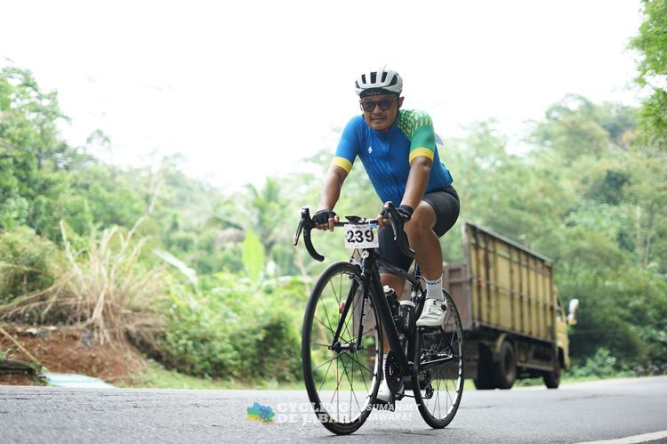 Race photo from Cycling de Jabar 2024