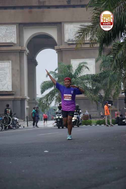 Race photo from Kediri Half Marathon 2025