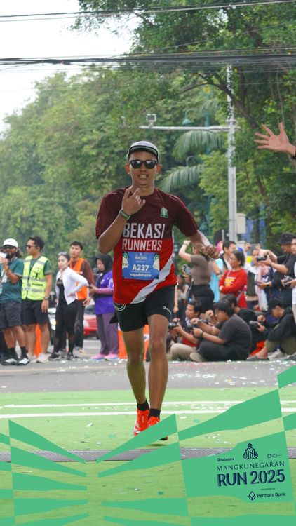 Race photo from Mangkunegaran Run 2025