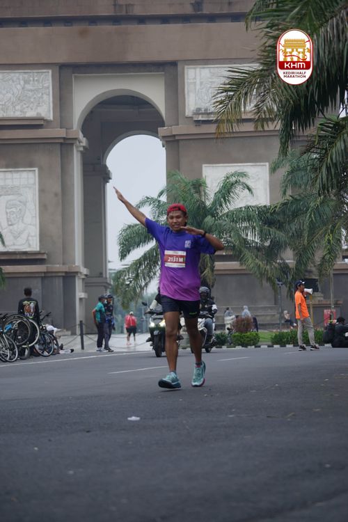 Race photo from Kediri Half Marathon 2025