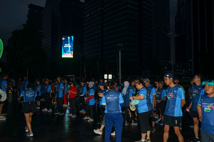 Race photo from Road to BAF Lions Run 2024