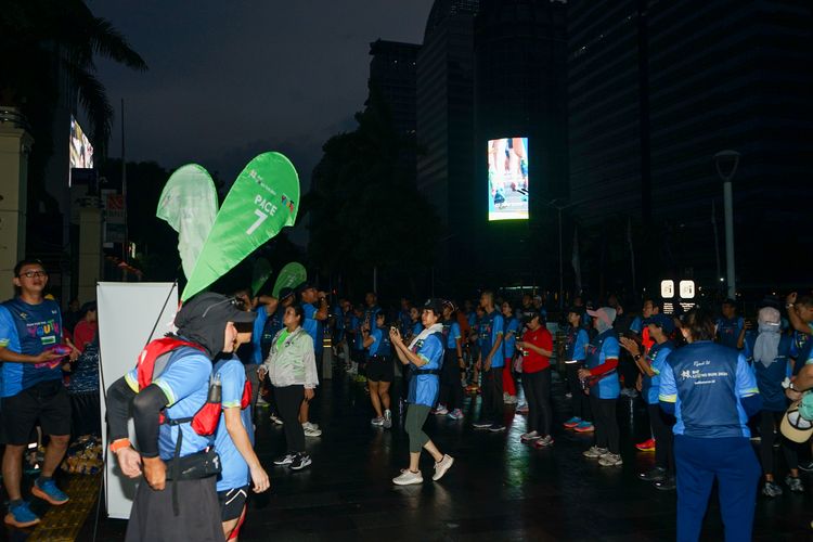 Race photo from Road to BAF Lions Run 2024