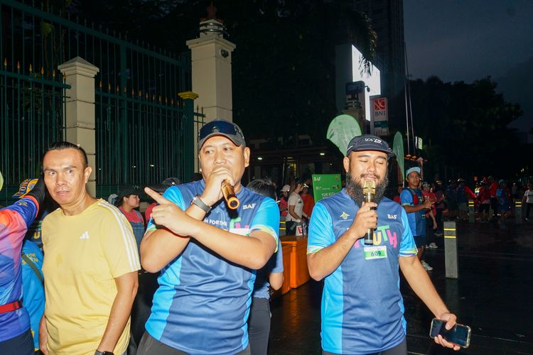 Race photo from Road to BAF Lions Run 2024