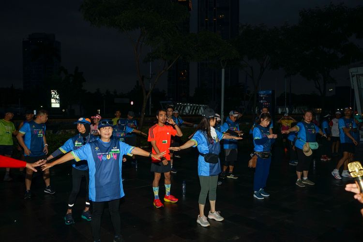 Race photo from Road to BAF Lions Run 2024