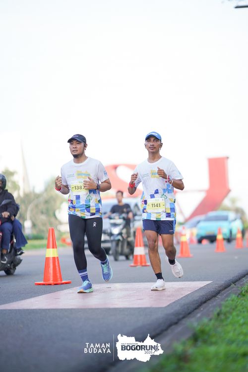 Race photo from Taman Budaya x BOGORUN 2025