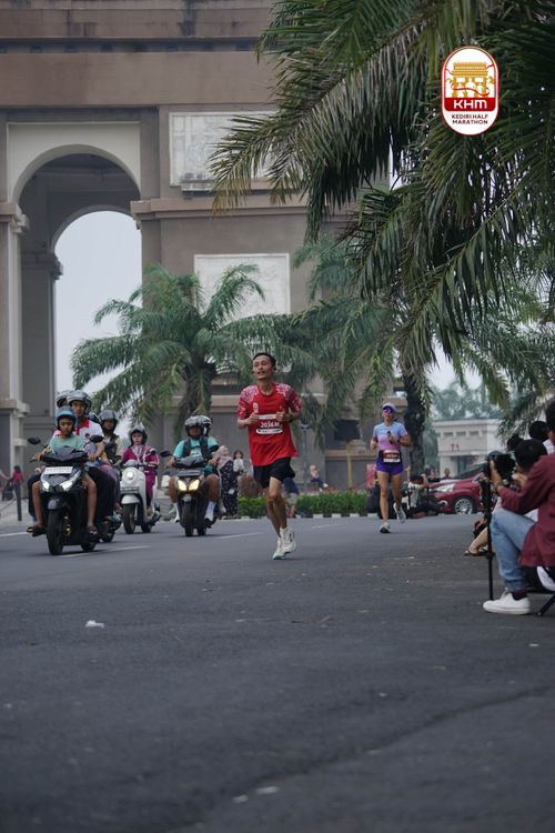 Race photo from Kediri Half Marathon 2025