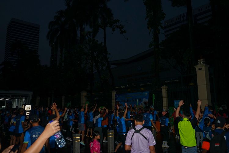 Race photo from Road to BAF Lions Run 2024