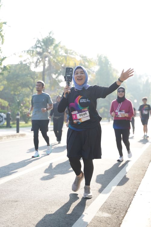 Race photo from WIPRO RUN 2025 - Vitalis Unza 20th Anniversary