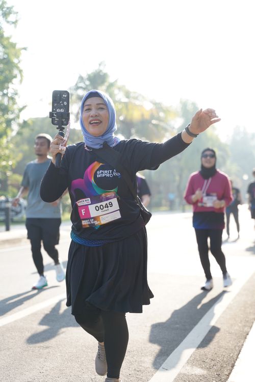 Race photo from WIPRO RUN 2025 - Vitalis Unza 20th Anniversary
