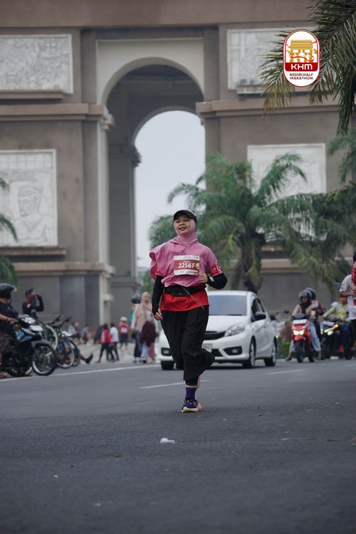 Race photo from Kediri Half Marathon 2025