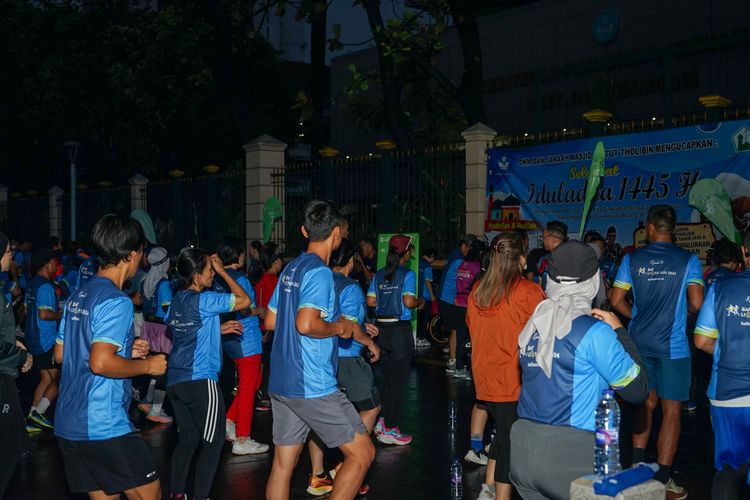 Race photo from Road to BAF Lions Run 2024