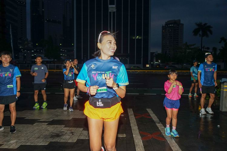 Race photo from Road to BAF Lions Run 2024
